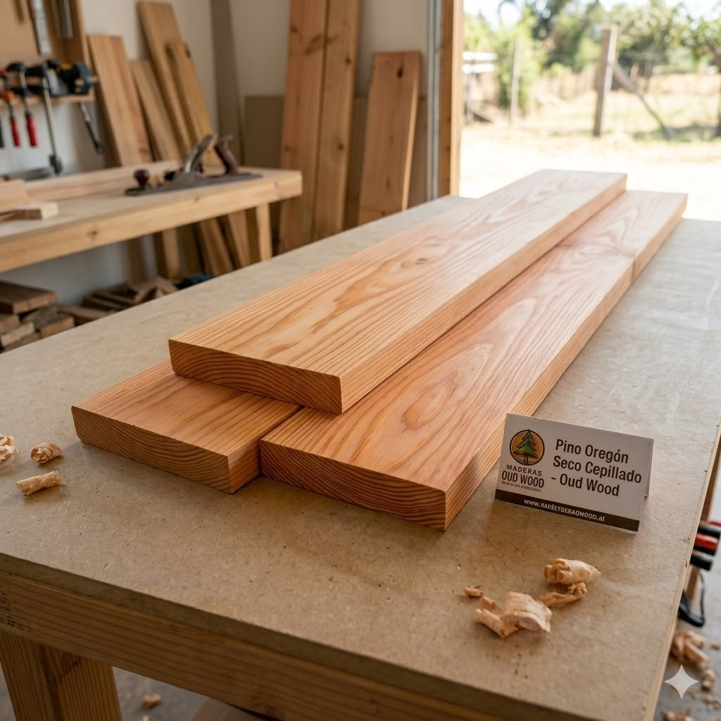 MADERA PINO OREGON CEPILLADO