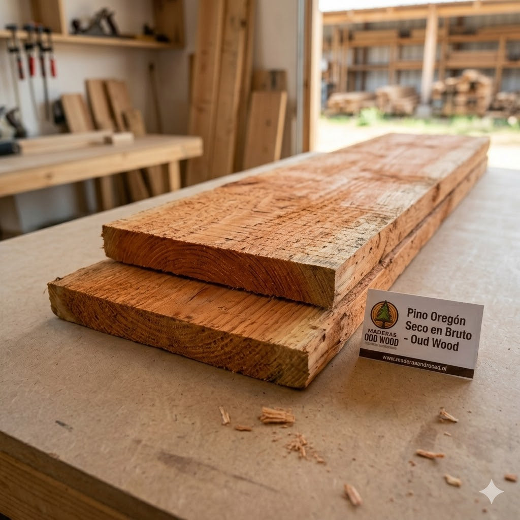 MADERA PINO OREGON EN BRUTO